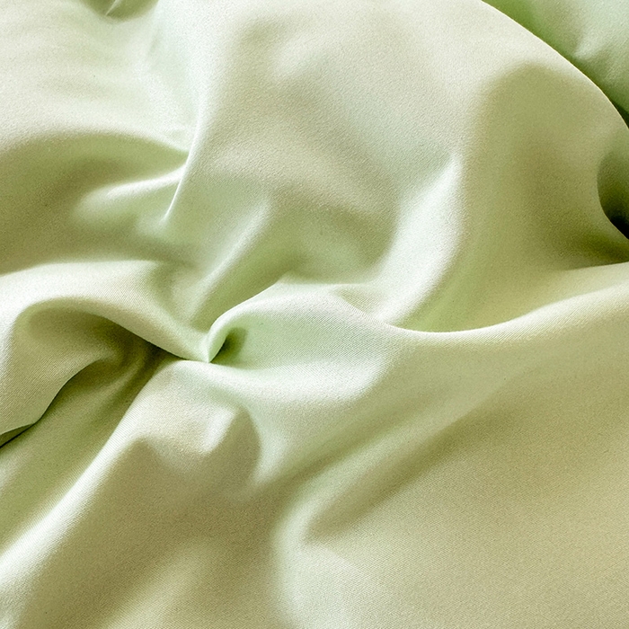 91家纺网 家纺一手货源 找家纺 后庭寝室 2025新款法式公主风亲肤床盖四件套-蝶恋系列 蝶恋-嫩绿