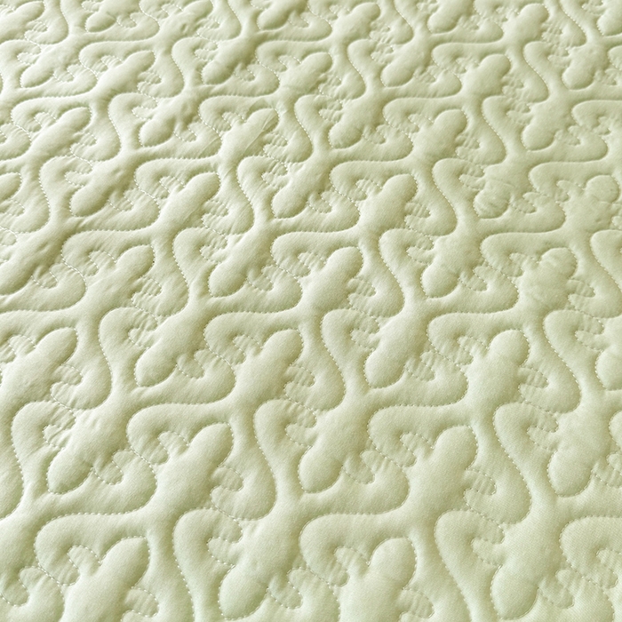 91家纺网 家纺一手货源 找家纺 后庭寝室 2025新款法式公主风亲肤床盖四件套-蝶恋系列 蝶恋-嫩绿