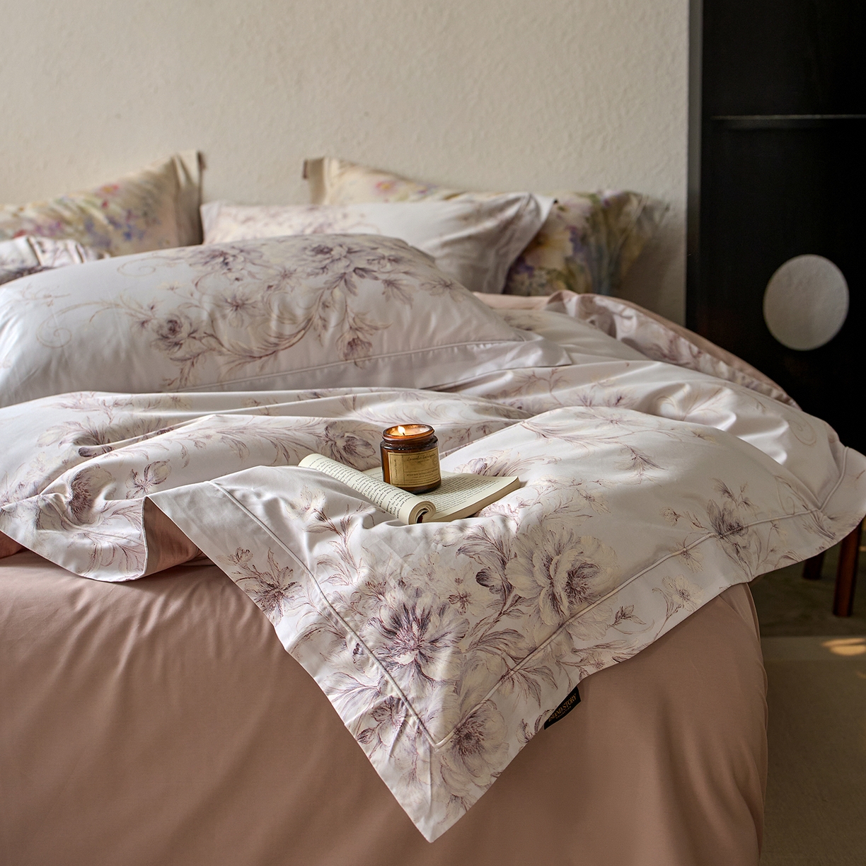 91家纺网 家纺一手货源 找家纺 轩和家居 2025新款70SA类轻奢长绒棉纯棉花四件套正品YKK拉链+精品做工 第一组 月光舞曲