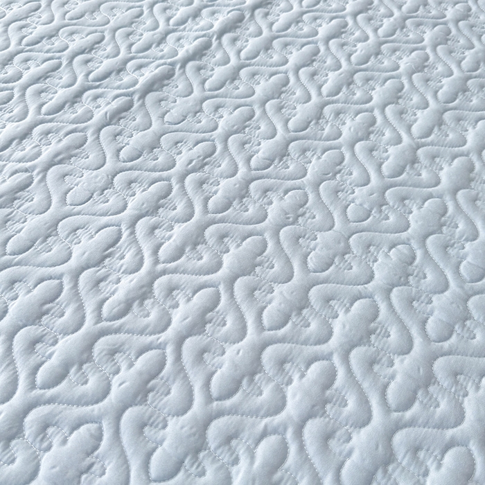 91家纺网 家纺一手货源 找家纺 后庭寝室 2025新款法式公主风亲肤床盖四件套-蝶恋系列 蝶恋-浅蓝