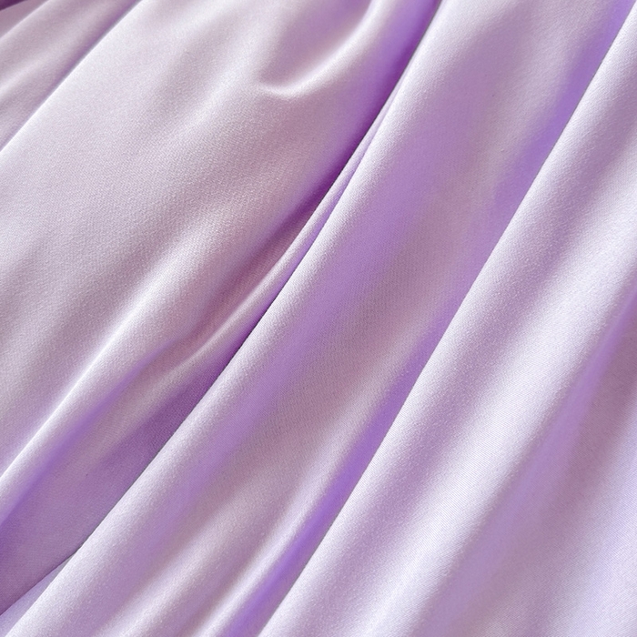 91家纺网 家纺一手货源 找家纺 后庭寝室 2025新款法式公主风亲肤床盖四件套-蝶恋系列 蝶恋-浅紫