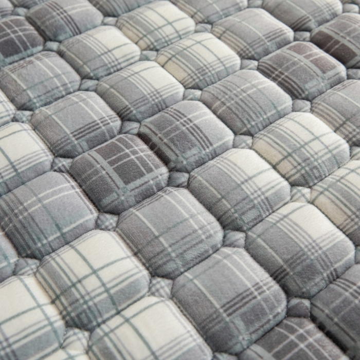 91家纺网 家纺一手货源 找家纺 爱屋及屋 2025新款无印风牛奶绒床护垫-学生床 牛奶绒- 光年灰