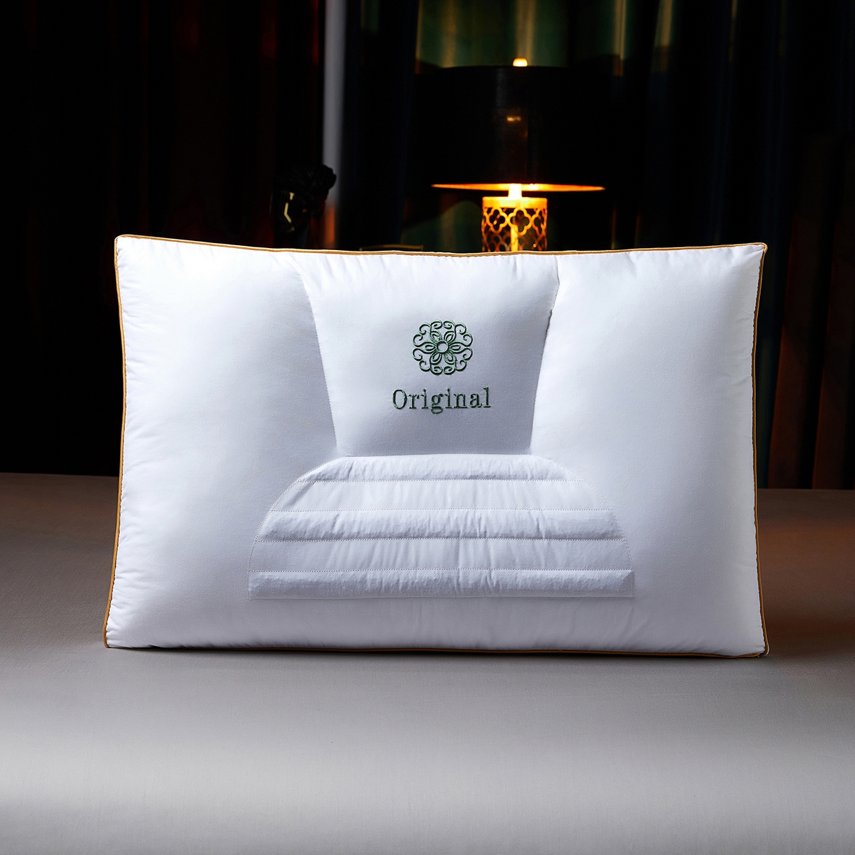 91家纺网 家纺一手货源 找家纺 （总）鼎晟纺 2025新款原初生态抗菌决明子枕枕头枕芯