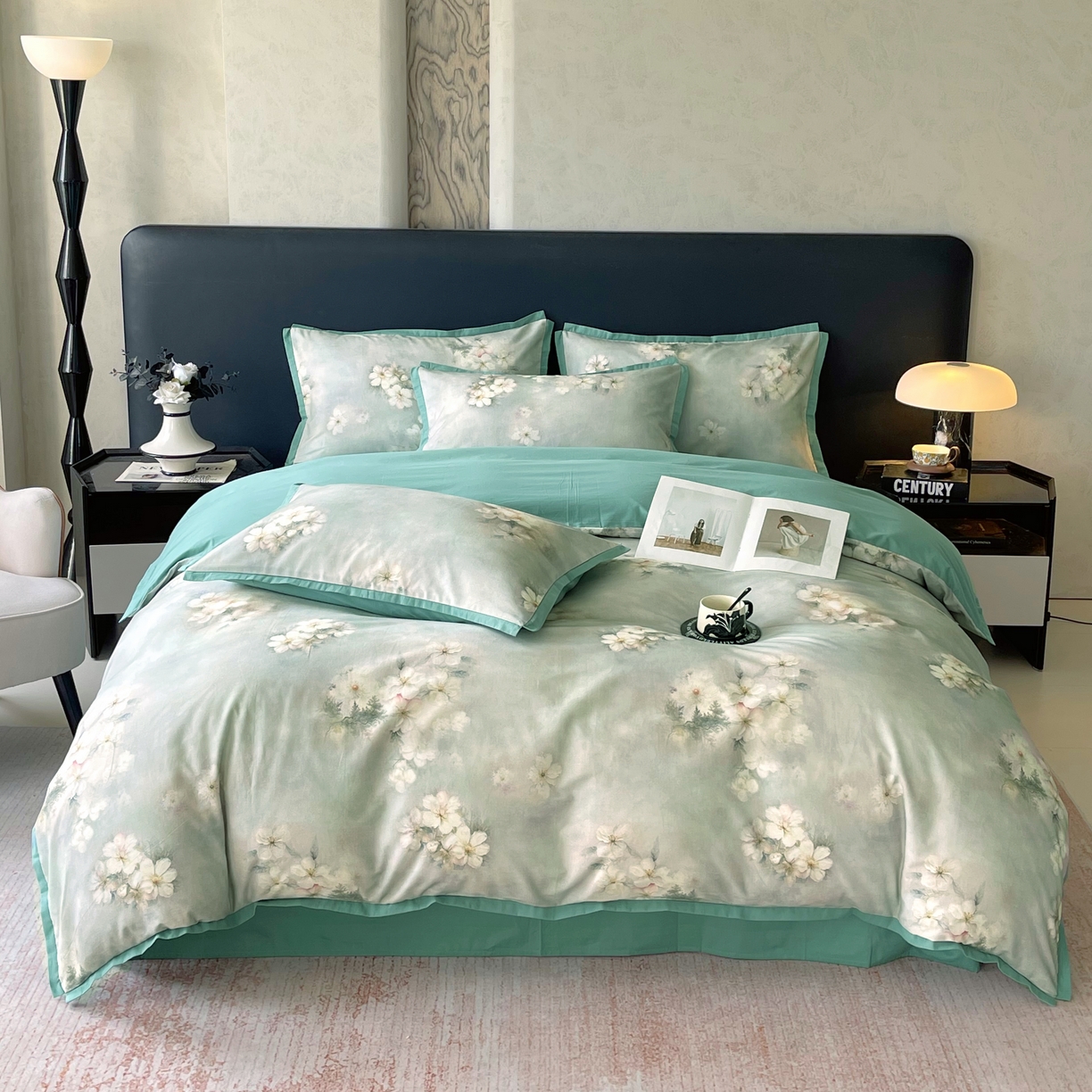 91家纺网 家纺一手货源 找家纺 （总）春皖家纺 2025新款断角磨毛四件套