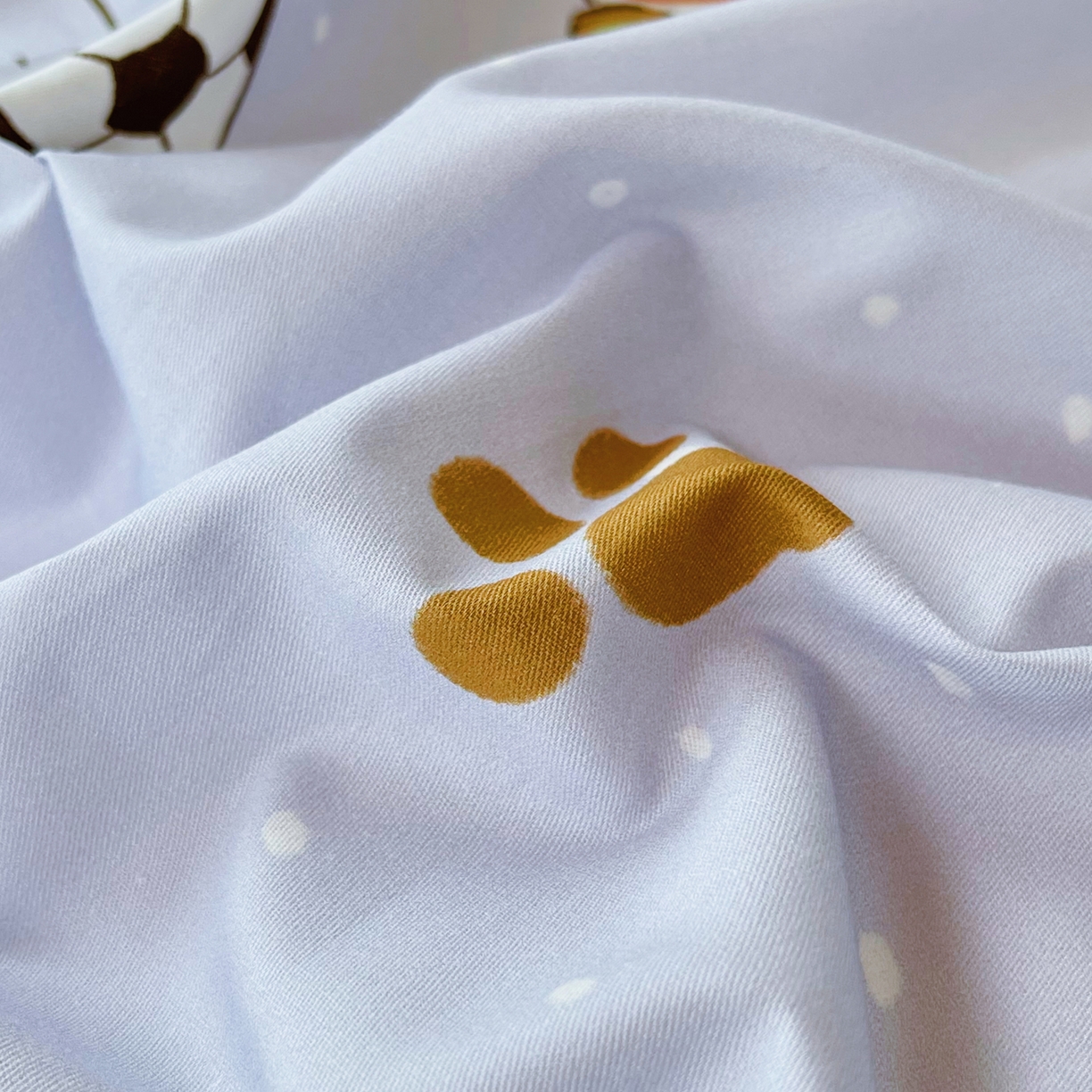 91家纺网 家纺一手货源 找家纺 金鑫汇家纺 2025新款A类全棉纯棉印花学生床单品床单 床单单件 足球争霸赛-灰