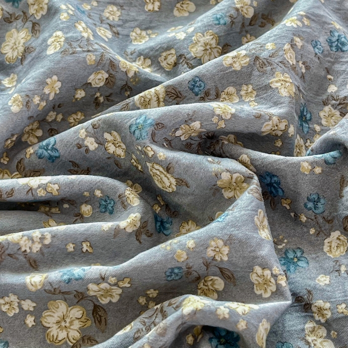 91家纺网 家纺一手货源 找家纺 斯卡诺家纺 2025秋冬法式花边古法水洗棉云感棉床盖四件套花边被套床单款 晚风-花边款