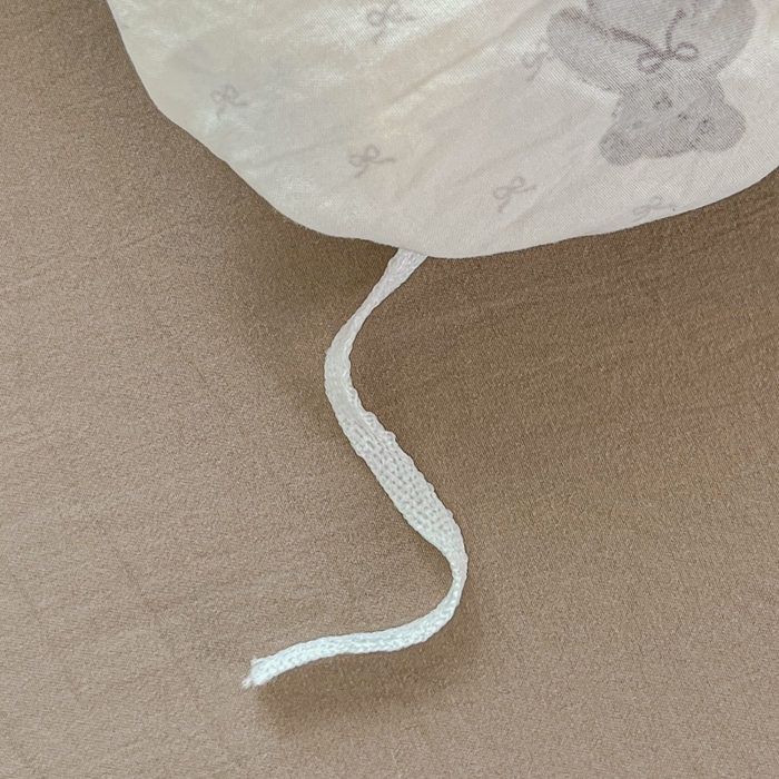 91家纺网 家纺一手货源 找家纺 斯卡诺家纺 2025秋冬法式花边古法水洗棉云感棉床盖四件套花边被套床单款 熊熊乐园-花边款