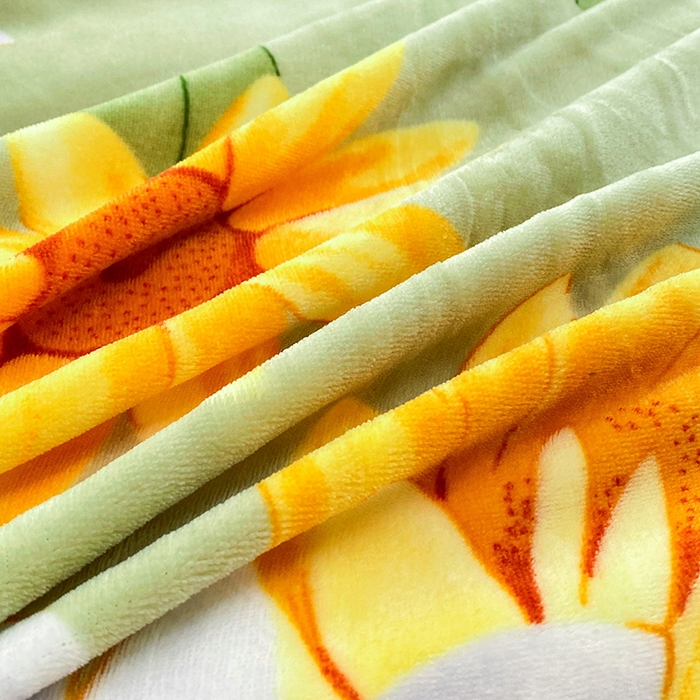 91家纺网 家纺一手货源 找家纺 提花大世界 2025新款爆款高克重牛奶绒印花夹棉蕾丝花边床盖床裙单件三件四件套 向阳花