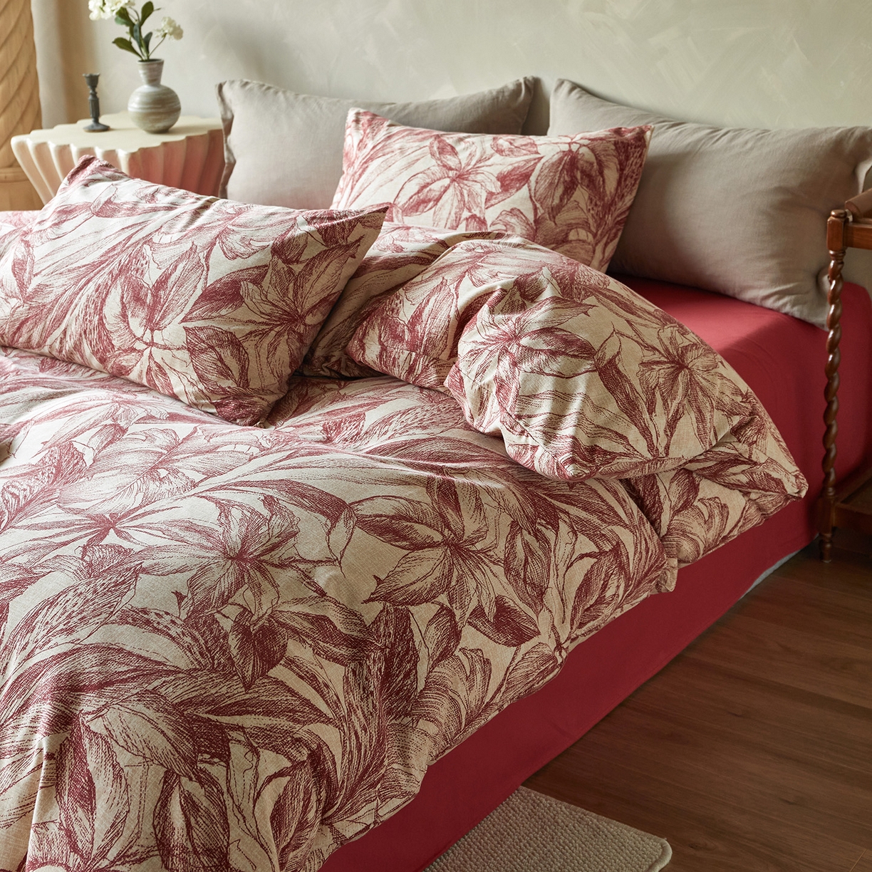 91家纺网 家纺一手货源 找家纺 （总）怡家居 2025新款全棉纯棉加厚印花磨毛四件套