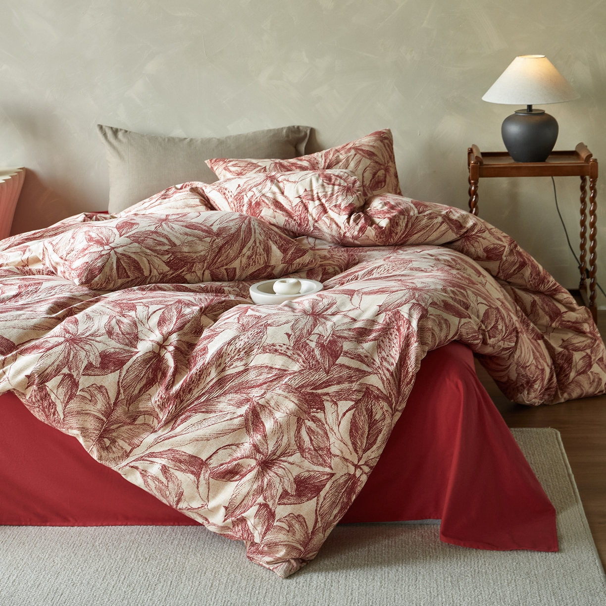 91家纺网 家纺一手货源 找家纺 （总）怡家居 2025新款全棉纯棉加厚印花磨毛四件套