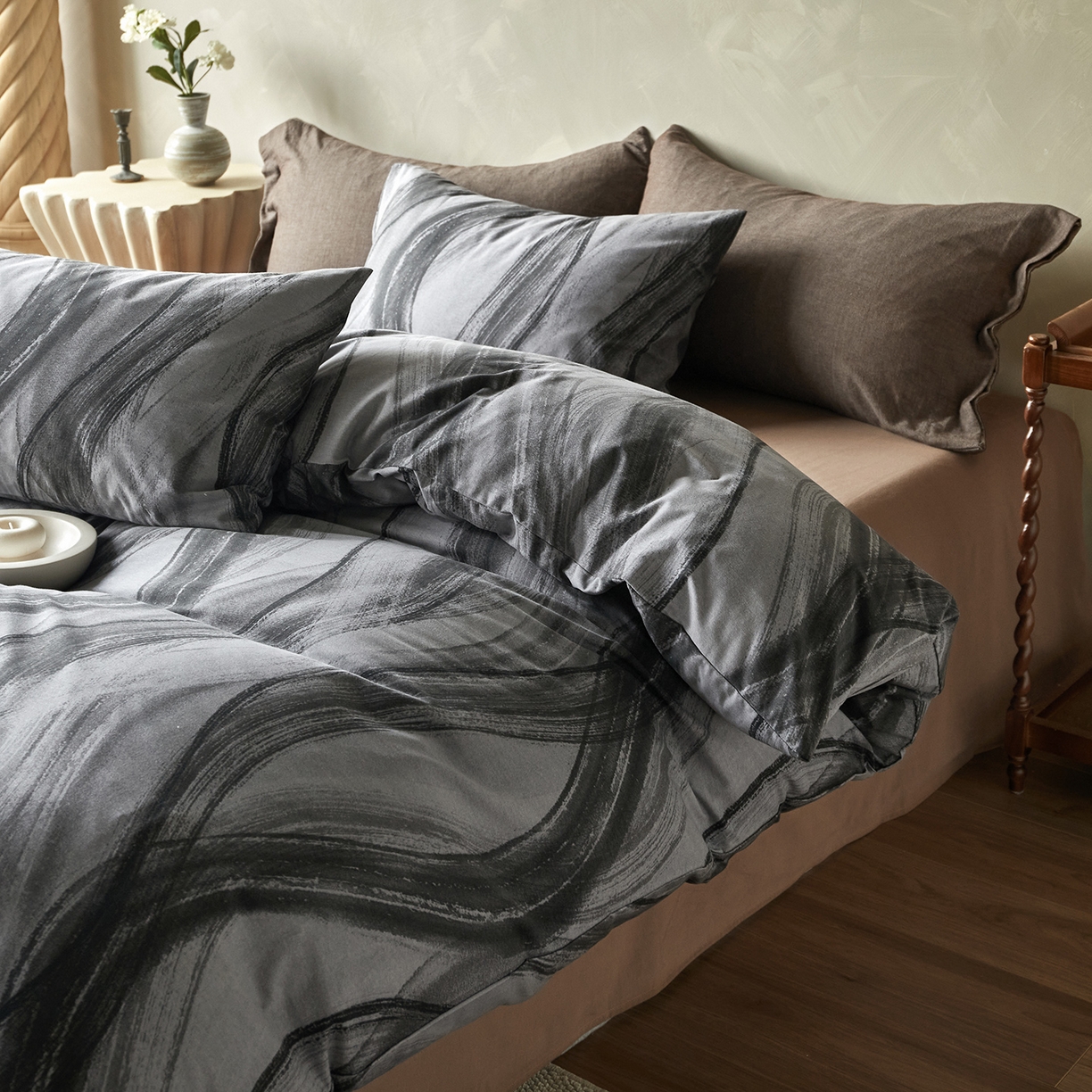 91家纺网 家纺一手货源 找家纺 （总）怡家居 2025新款全棉纯棉加厚印花磨毛四件套