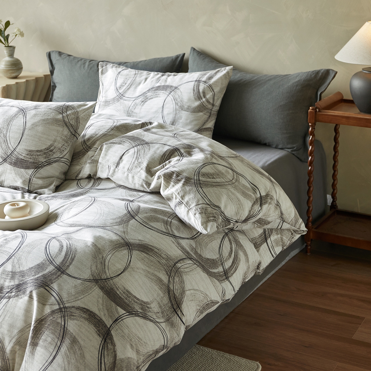 91家纺网 家纺一手货源 找家纺 （总）怡家居 2025新款全棉纯棉加厚印花磨毛四件套