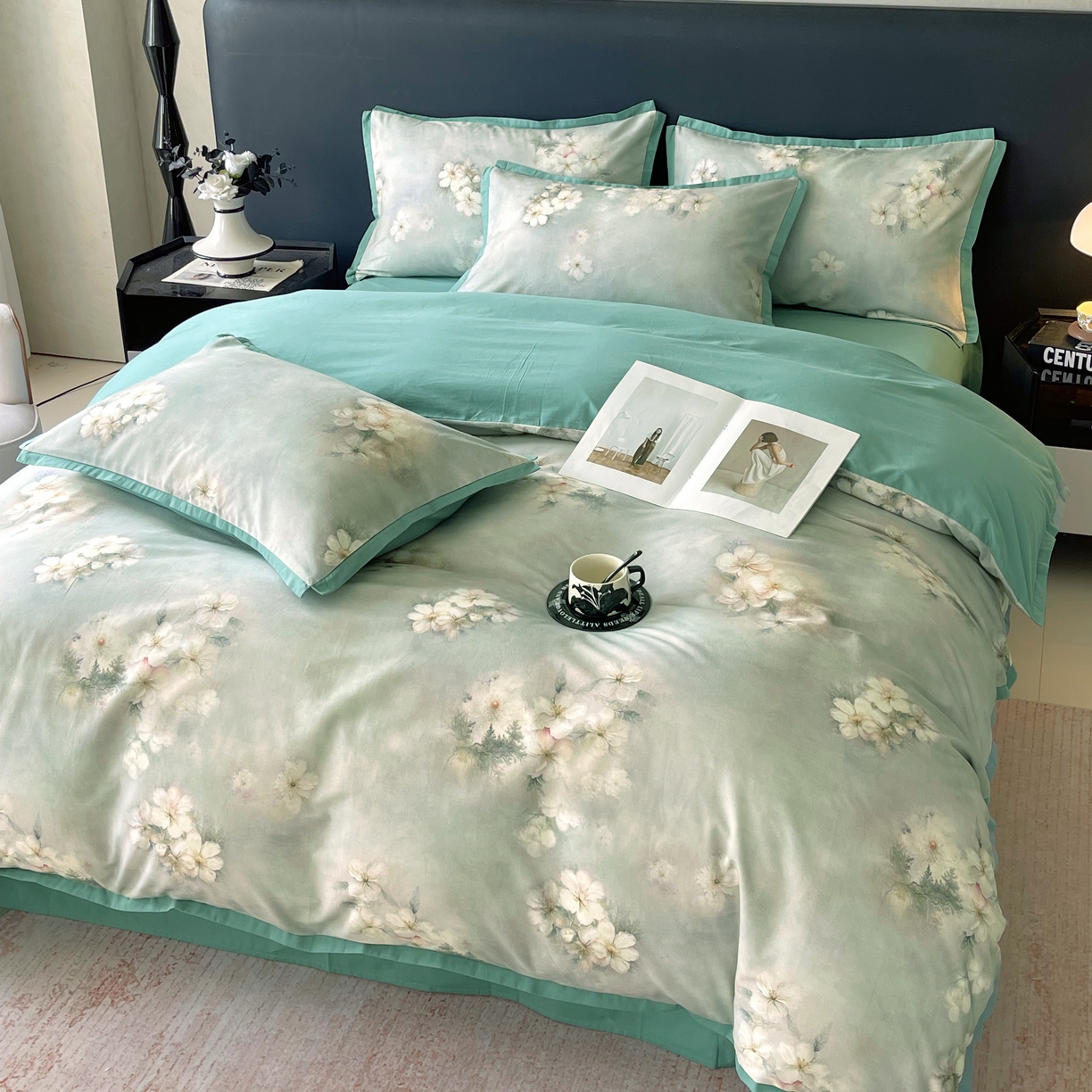 91家纺网 家纺一手货源 找家纺 （总）春皖家纺 2025新款断角磨毛四件套