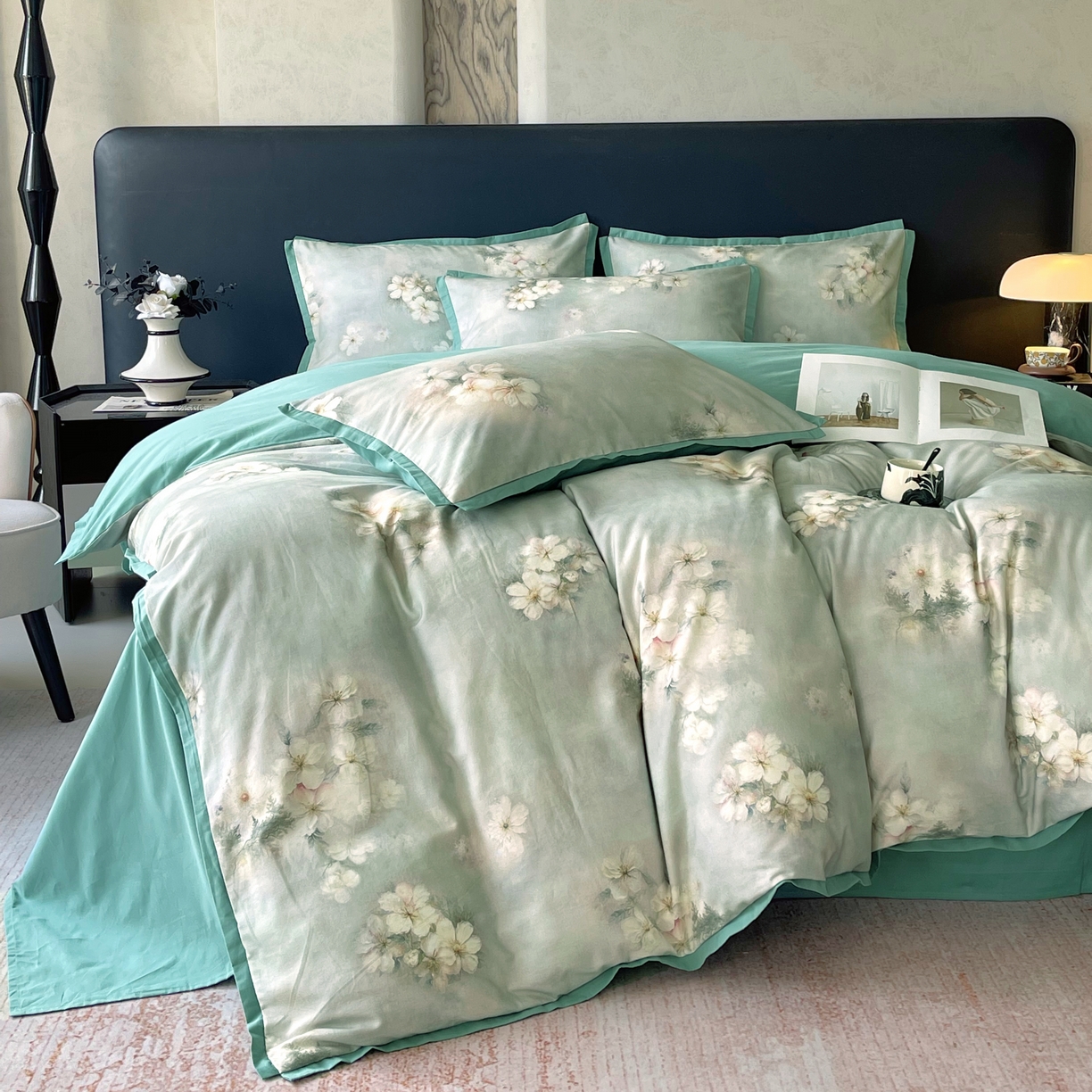 91家纺网 家纺一手货源 找家纺 （总）春皖家纺 2025新款断角磨毛四件套