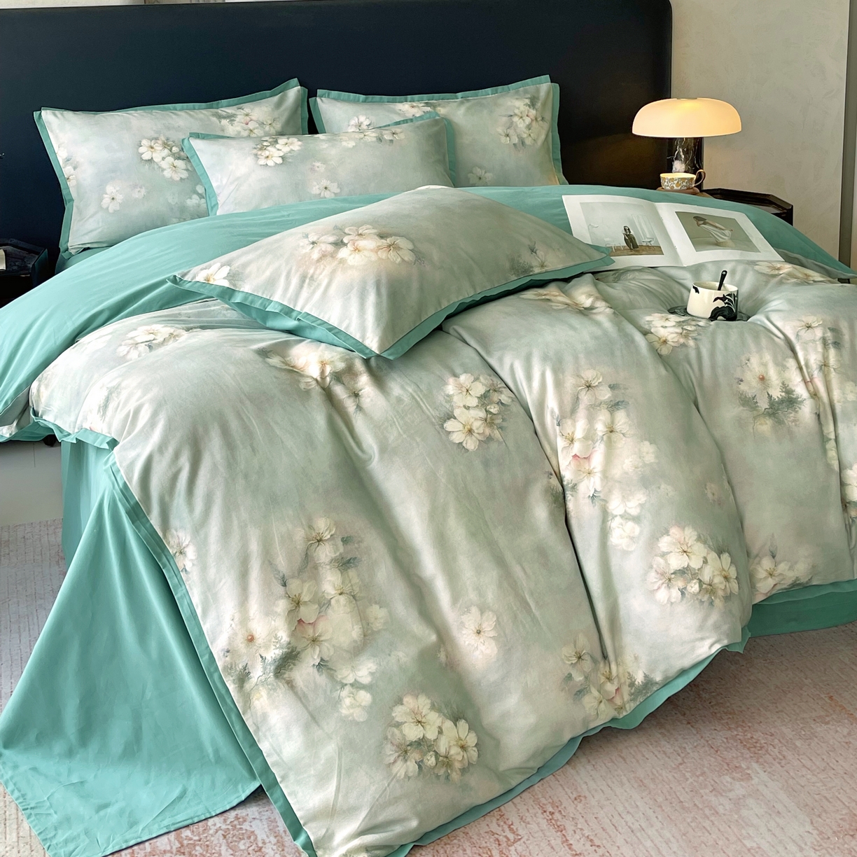 91家纺网 家纺一手货源 找家纺 （总）春皖家纺 2025新款断角磨毛四件套