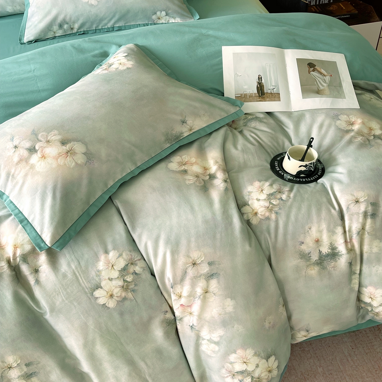 91家纺网 家纺一手货源 找家纺 （总）春皖家纺 2025新款断角磨毛四件套