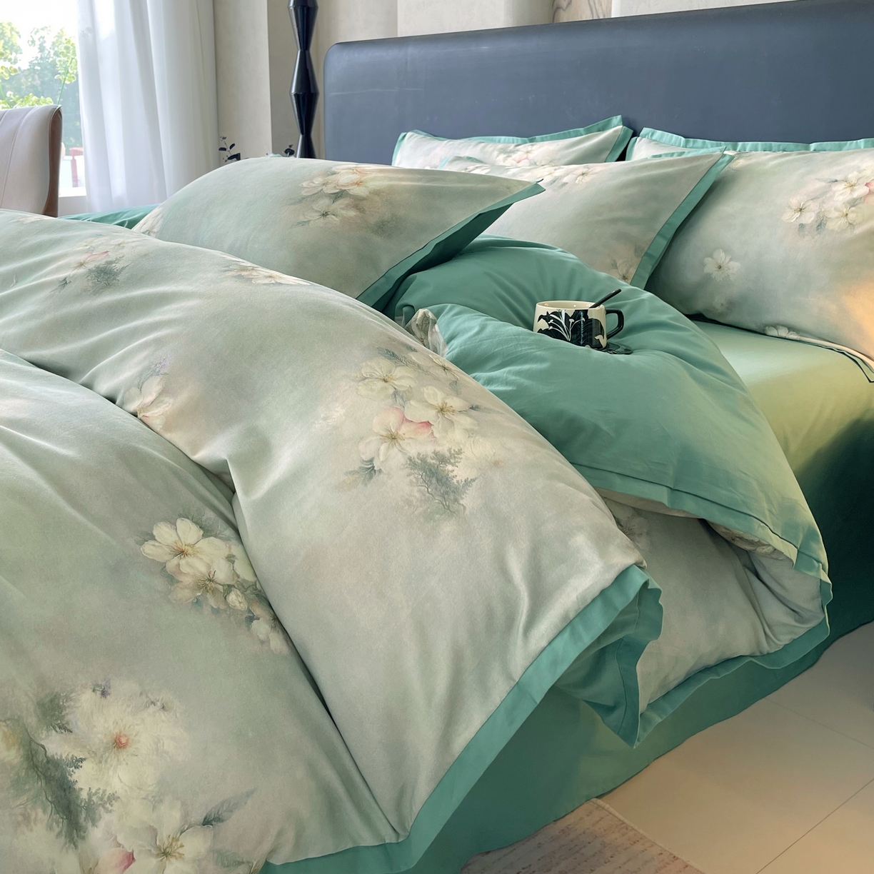 91家纺网 家纺一手货源 找家纺 （总）春皖家纺 2025新款断角磨毛四件套