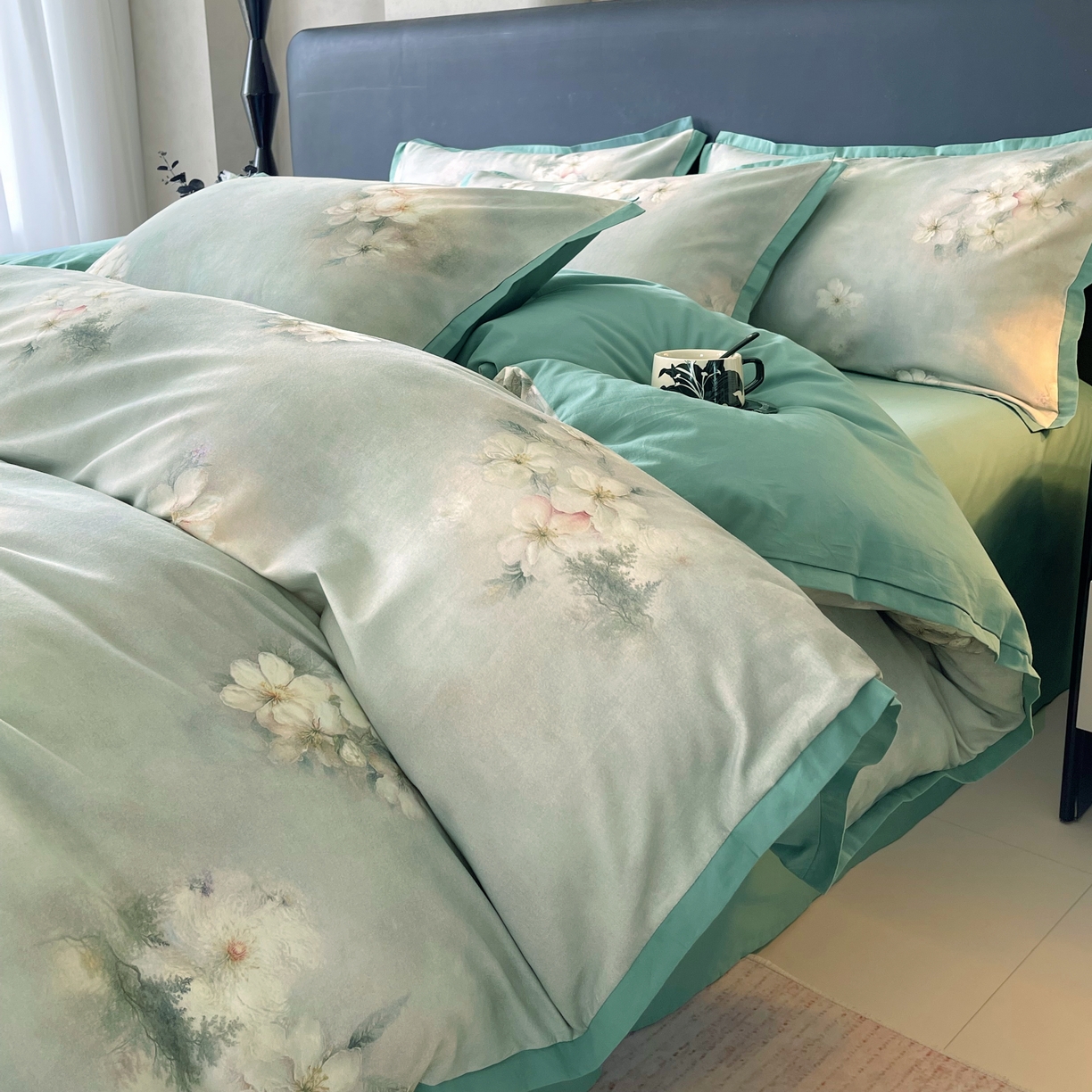 91家纺网 家纺一手货源 找家纺 （总）春皖家纺 2025新款断角磨毛四件套