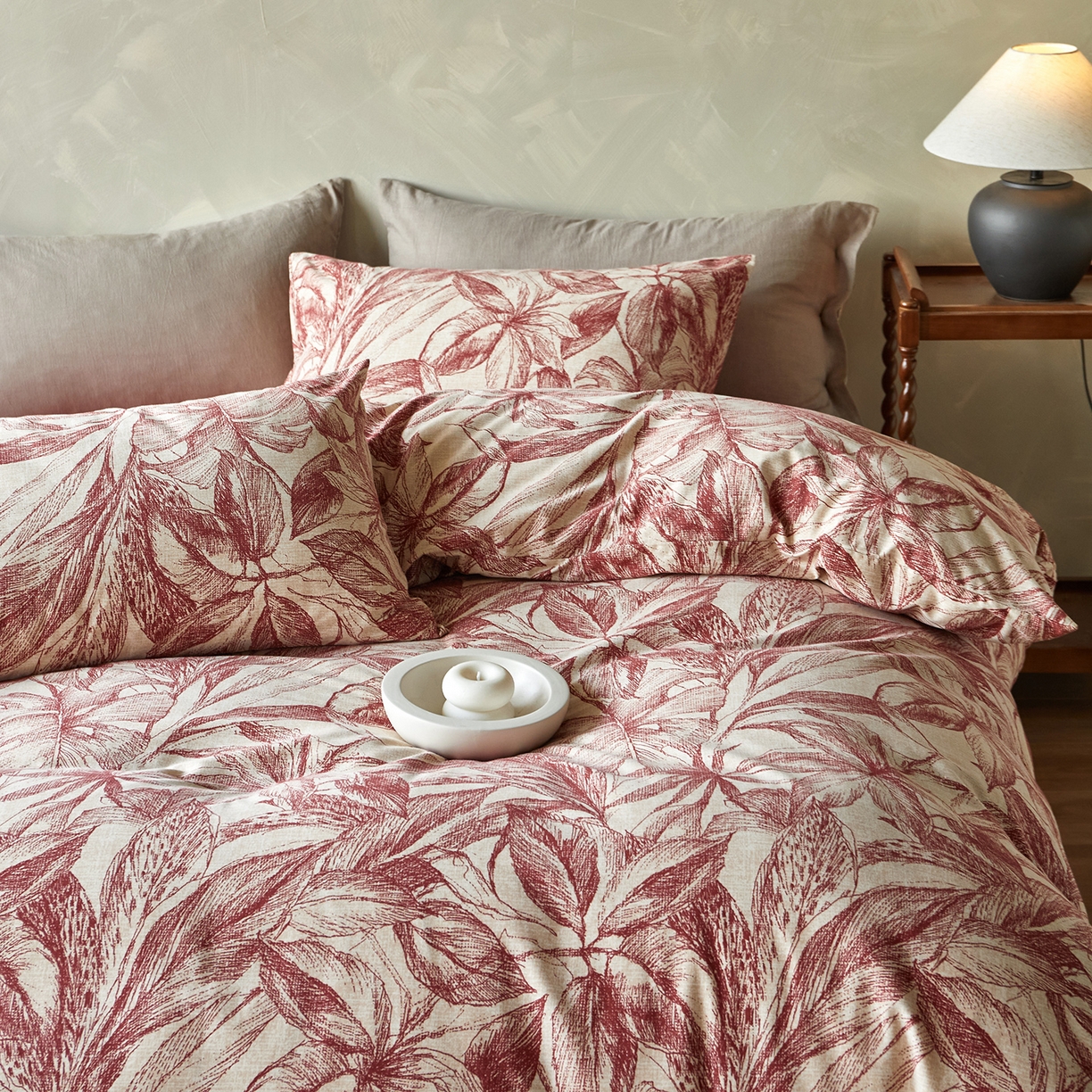 91家纺网 家纺一手货源 找家纺 怡家居 2025新款全棉纯棉加厚印花磨毛四件套 暗香