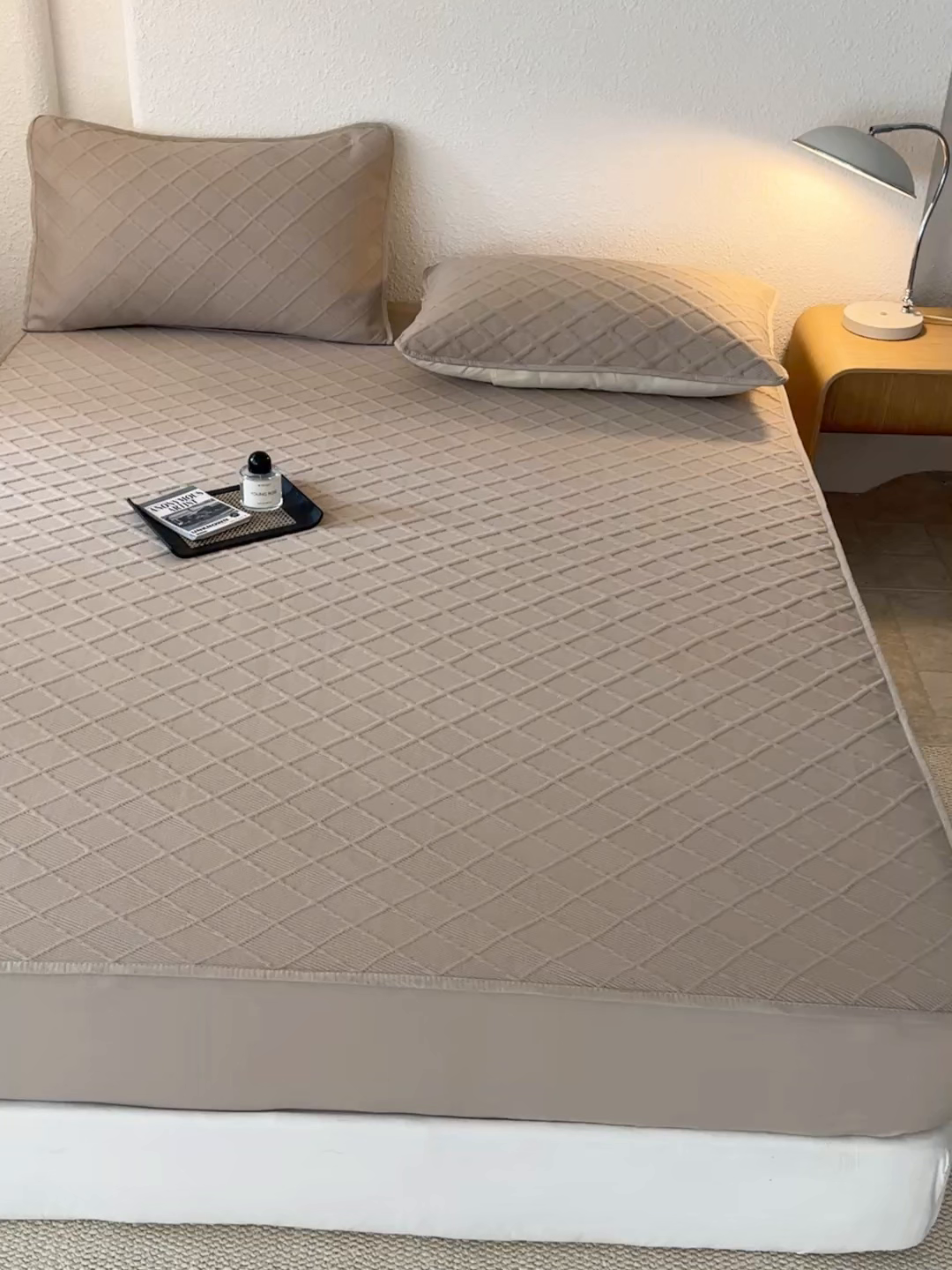 91家纺网 家纺一手货源 找家纺 （总）大元 2025新款A类零压云棉空气层夹棉床笠单品床笠床笠单件