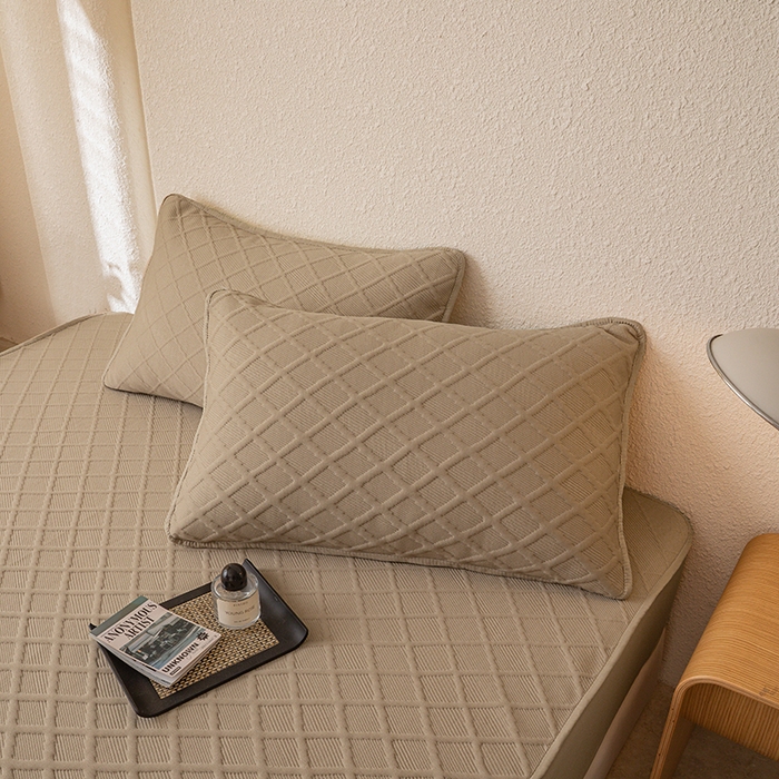 91家纺网 家纺一手货源 找家纺 （总）大元 2025新款A类零压云棉空气层夹棉床笠单品床笠床笠单件