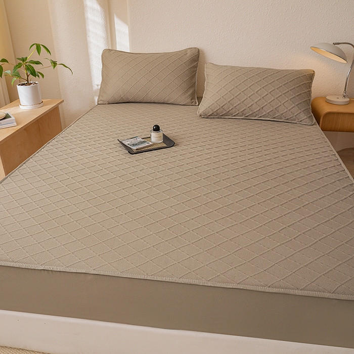 91家纺网 家纺一手货源 找家纺 （总）大元 2025新款A类零压云棉空气层夹棉床笠单品床笠床笠单件