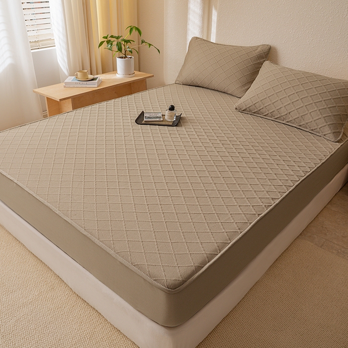 91家纺网 家纺一手货源 找家纺 （总）大元 2025新款A类零压云棉空气层夹棉床笠单品床笠床笠单件