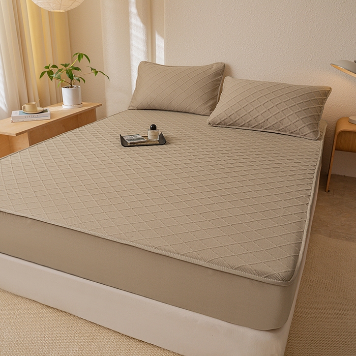 91家纺网 家纺一手货源 找家纺 （总）大元 2025新款A类零压云棉空气层夹棉床笠单品床笠床笠单件