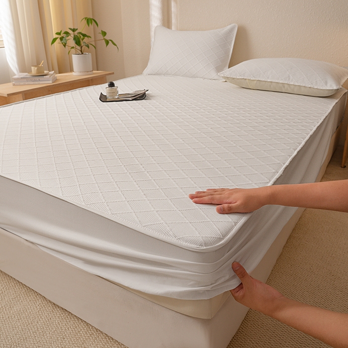 91家纺网 家纺一手货源 找家纺 （总）大元 2025新款A类零压云棉空气层夹棉床笠单品床笠床笠单件