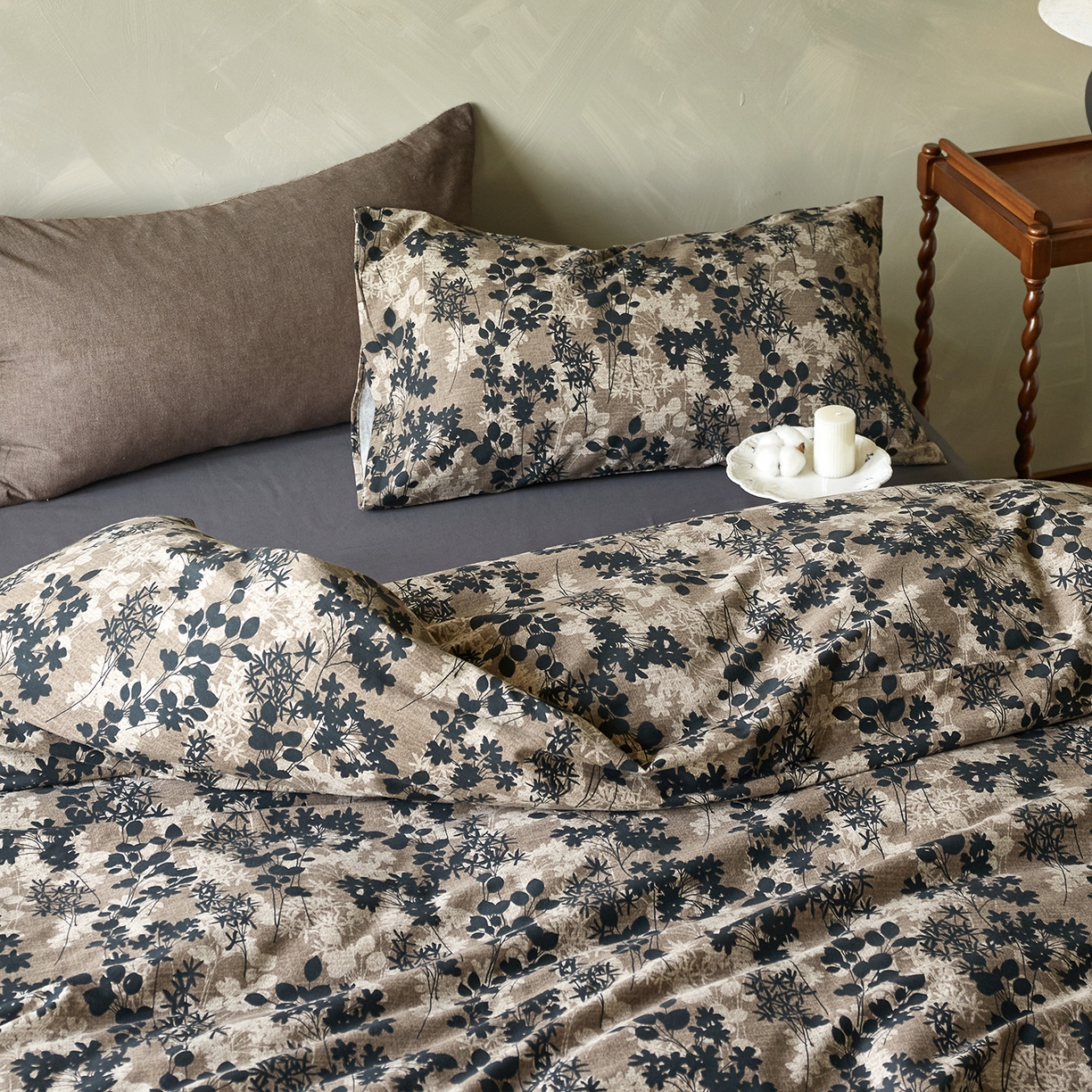 91家纺网 家纺一手货源 找家纺 怡家居 2025新款全棉纯棉加厚印花磨毛四件套 旧年