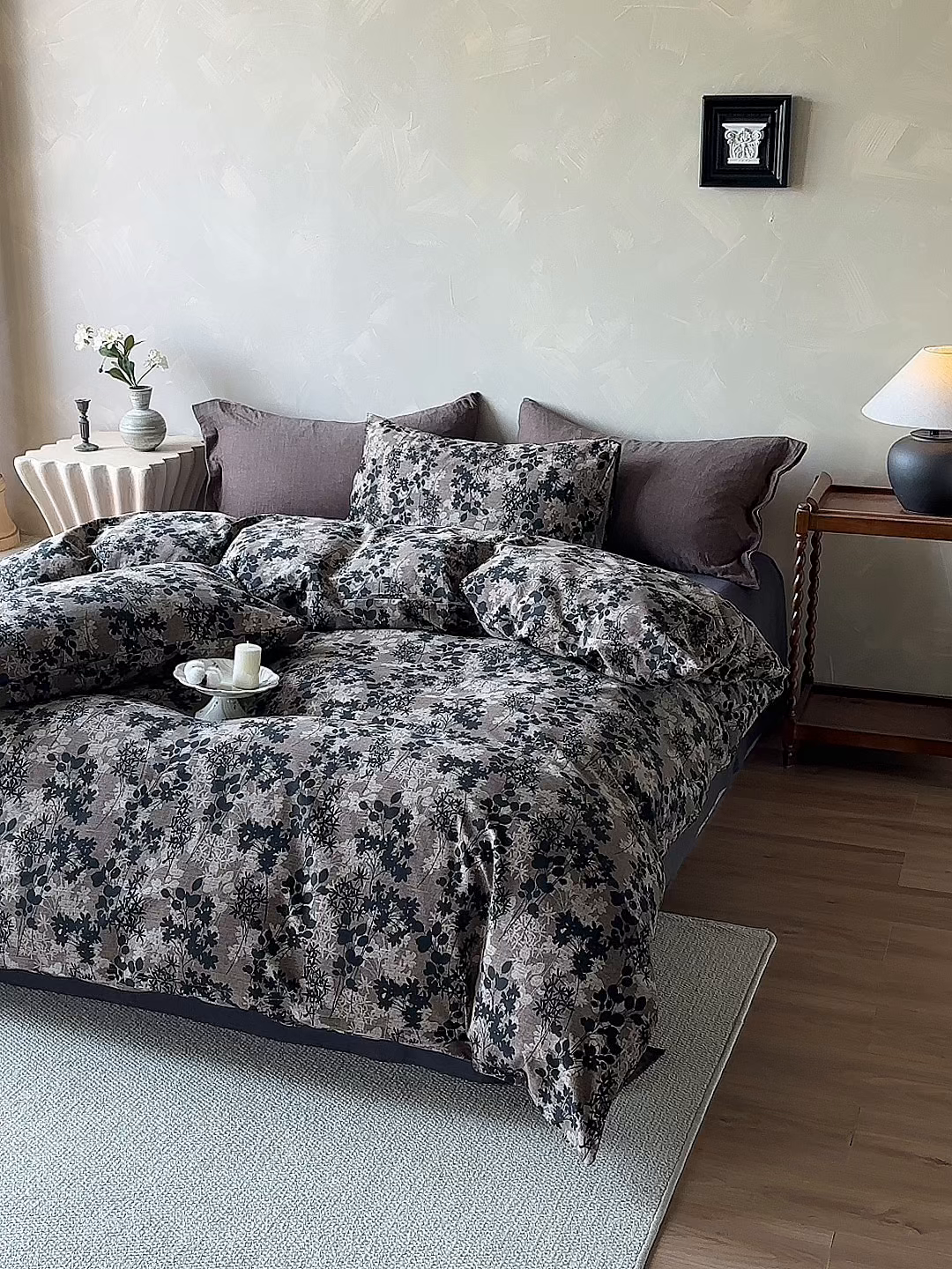 91家纺网 家纺一手货源 找家纺 怡家居 2025新款全棉纯棉加厚印花磨毛四件套 旧年