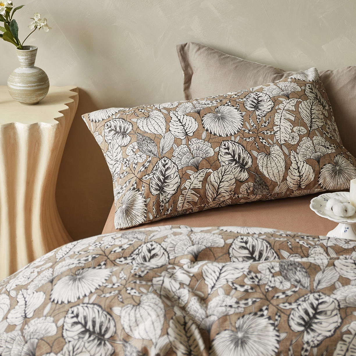 91家纺网 家纺一手货源 找家纺 怡家居 2025新款全棉纯棉加厚印花磨毛四件套 疏影