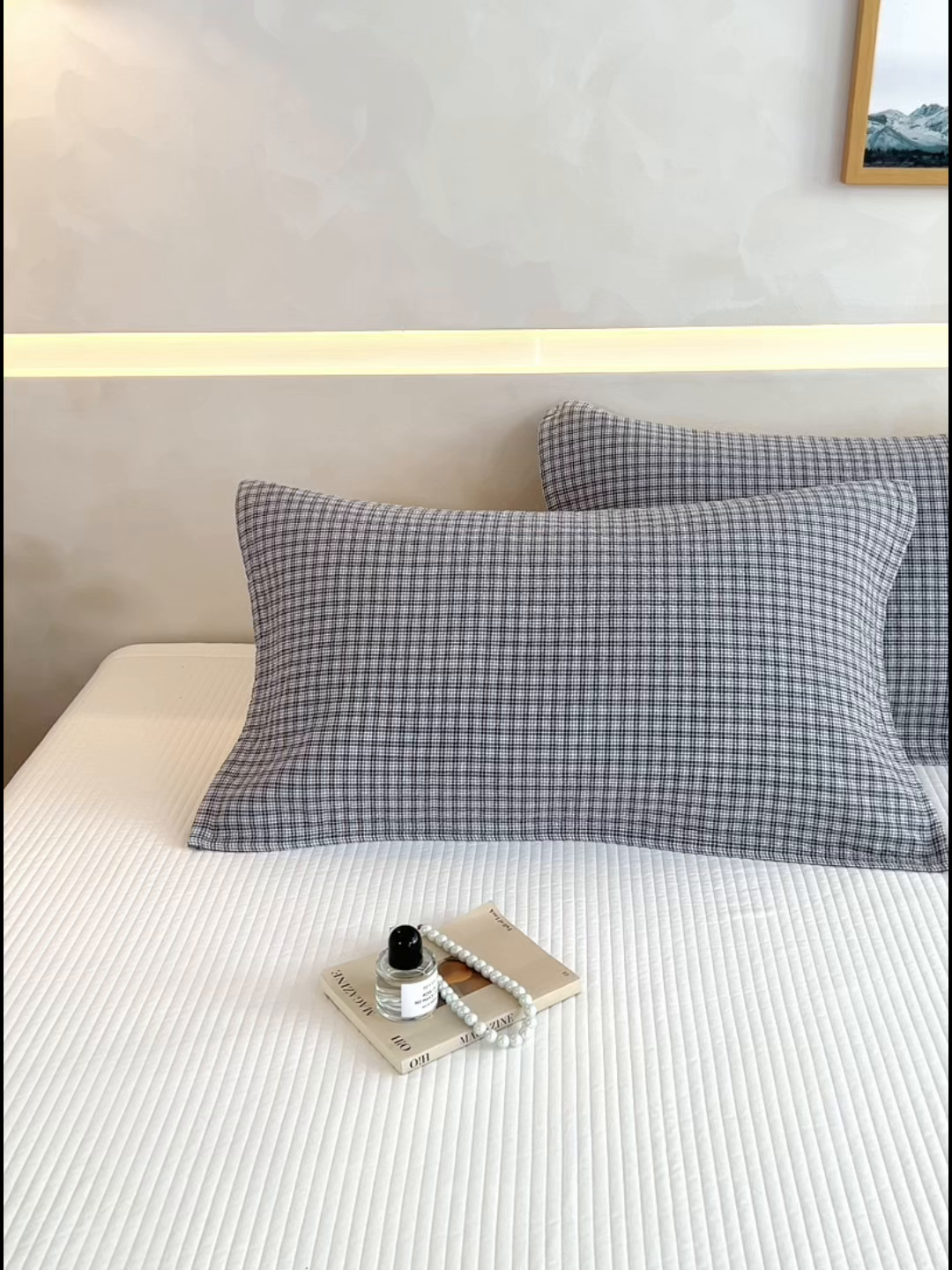 91家纺网 家纺一手货源 找家纺 （总）棠薇家纺 2025新款 枕巾纯棉纱布水洗全棉纱布纯棉耐脏吸汗透气预缩水