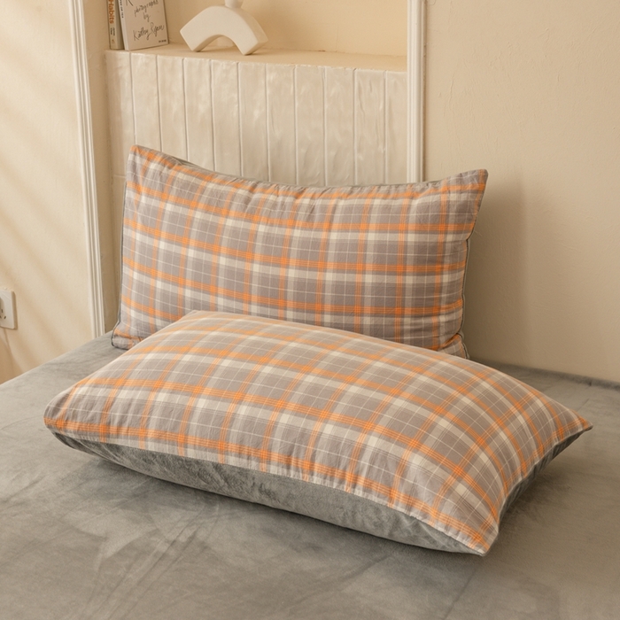 91家纺网 家纺一手货源 找家纺 雯雨家纺 全棉纯棉加牛奶绒宝宝绒一面棉一面绒四件套 棉绒-诺卡