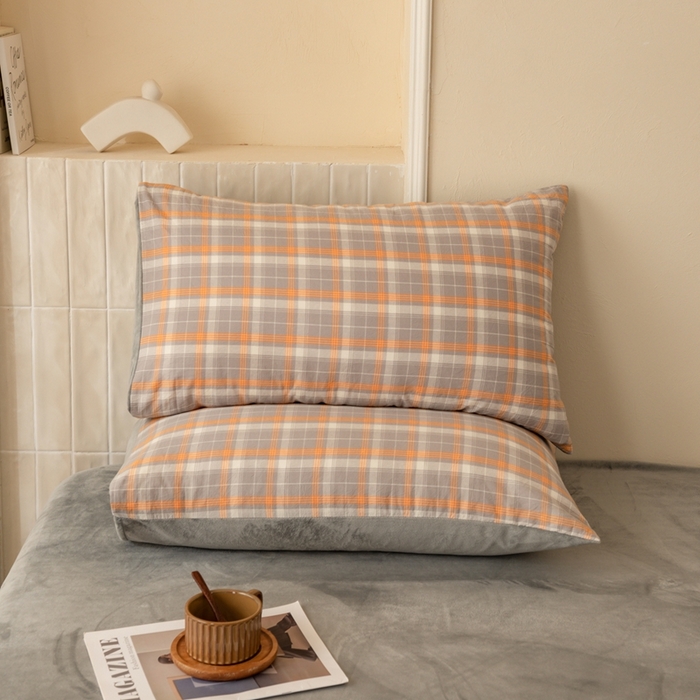 91家纺网 家纺一手货源 找家纺 雯雨家纺 全棉纯棉加牛奶绒宝宝绒一面棉一面绒四件套 棉绒-诺卡