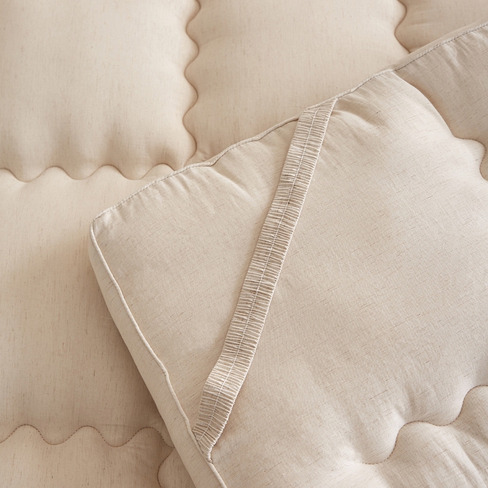 91家纺网 家纺一手货源 找家纺 （总）良品汇馆 2025新款【棉麻纤维大豆床垫】棉麻床垫良品大豆纤维柔软加厚保暖民宿舍学生床褥秋冬款