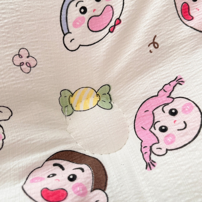 91家纺网 家纺一手货源 找家纺 贝扬思家纺 2025新款云感双层纱ins少女心可爱系加厚豆豆被床盖暖梦系列（小红书推荐） 新新酱