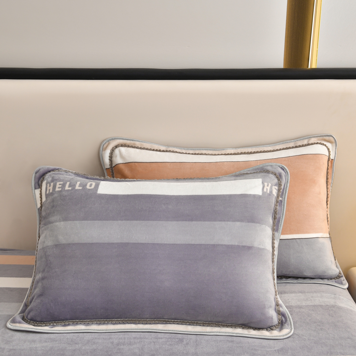 91家纺网 家纺一手货源 找家纺 （总）橘姿家纺 2025新款9-10斤牛奶绒四件套金貂绒四件套