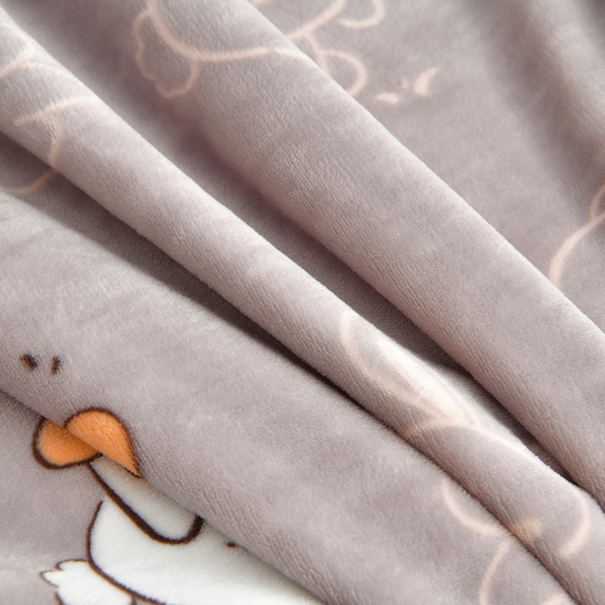 91家纺网 家纺一手货源 找家纺 橘姿家纺 2025新款9-10斤牛奶绒四件套金貂绒四件套 快乐时光