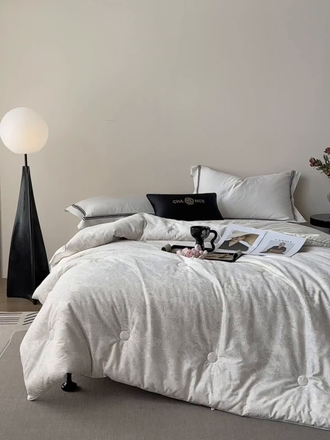 91家纺网 家纺一手货源 找家纺 （总）雅高家居 2025新款全棉被子纯棉60s贡缎长绒棉抗菌被被冬被芯冬被被子