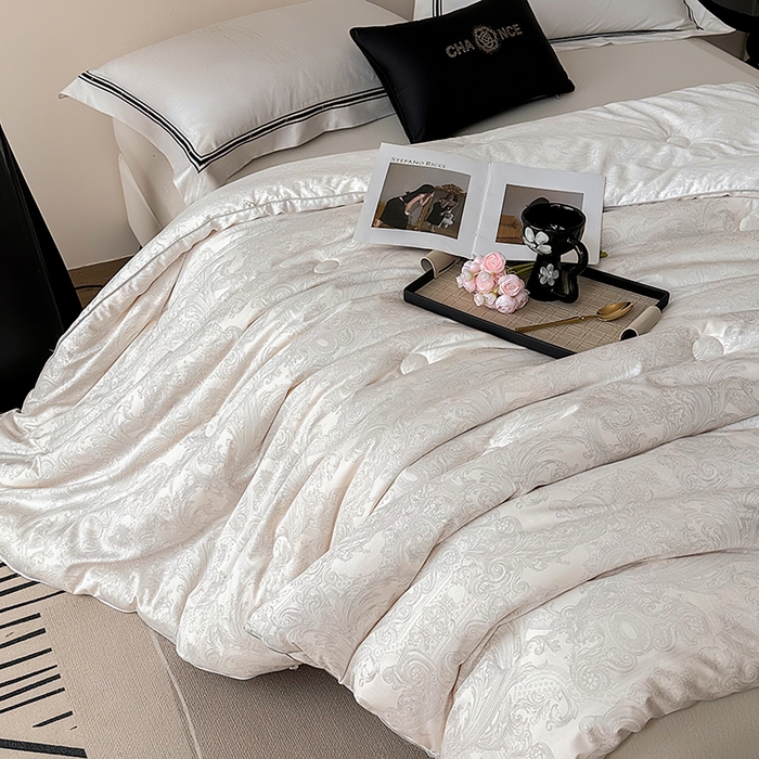 91家纺网 家纺一手货源 找家纺 （总）雅高家居 2025新款全棉被子纯棉60s贡缎长绒棉抗菌被被冬被芯冬被被子