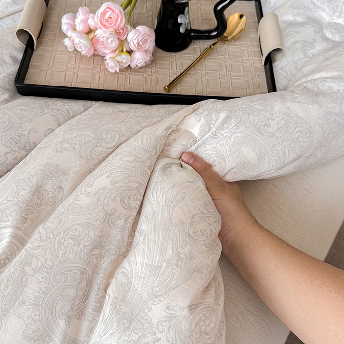 91家纺网 家纺一手货源 找家纺 （总）雅高家居 2025新款全棉被子纯棉60s贡缎长绒棉抗菌被被冬被芯冬被被子