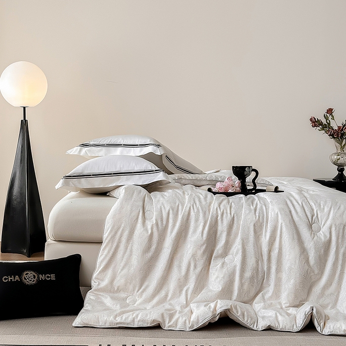 91家纺网 家纺一手货源 找家纺 （总）雅高家居 2025新款全棉被子纯棉60s贡缎长绒棉抗菌被被冬被芯冬被被子