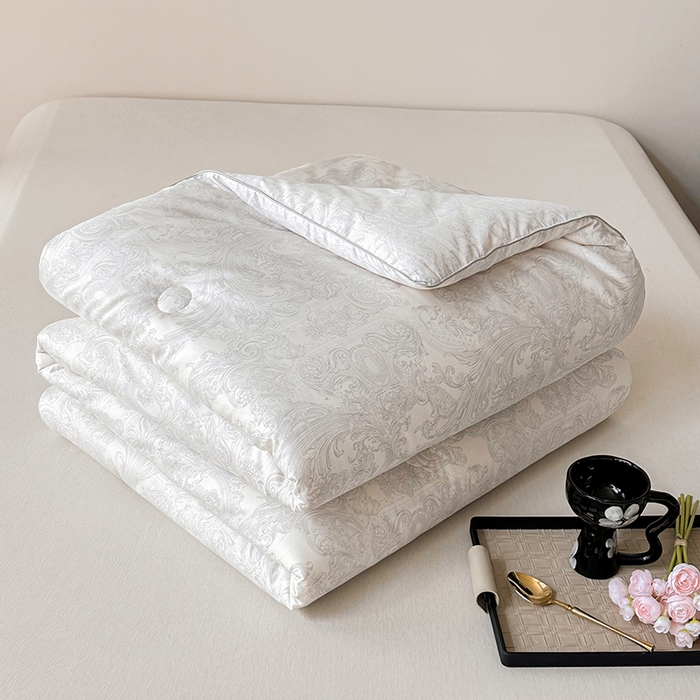 91家纺网 家纺一手货源 找家纺 （总）雅高家居 2025新款全棉被子纯棉60s贡缎长绒棉抗菌被被冬被芯冬被被子