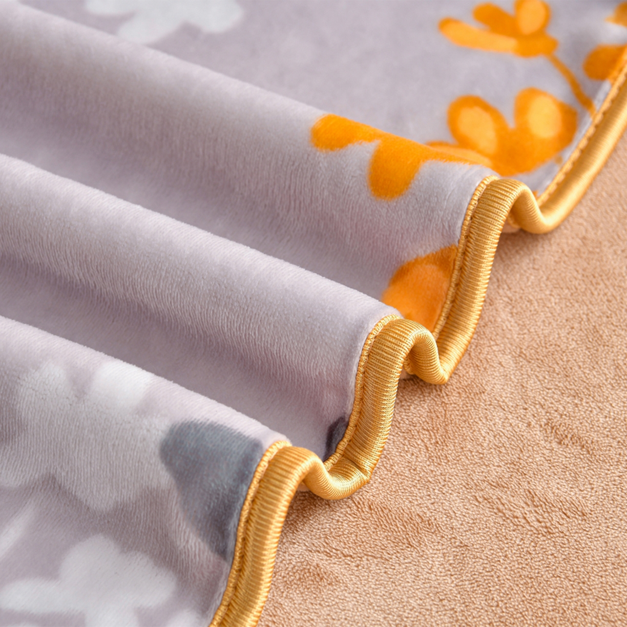 91家纺网 家纺一手货源 找家纺 橘姿家纺 2025新款9-10斤牛奶绒四件套金貂绒四件套 约定