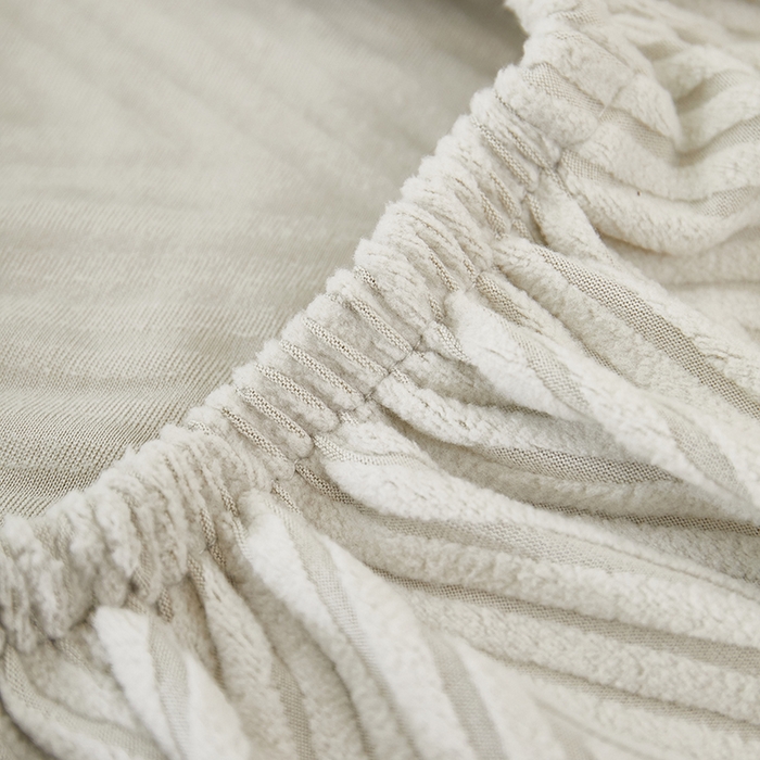 91家纺网 家纺一手货源 找家纺 飞翔家纺沙发套 2025新款人字格椅子套 浅灰色