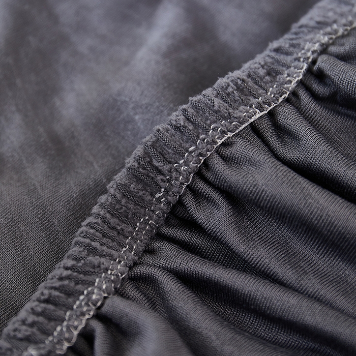 91家纺网 家纺一手货源 找家纺 飞翔家纺沙发套 2025新款人字格椅子套 深灰色