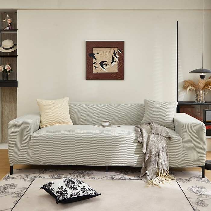 91家纺网 家纺一手货源 找家纺 （总）飞翔家纺沙发套 2025新款人字格沙发套