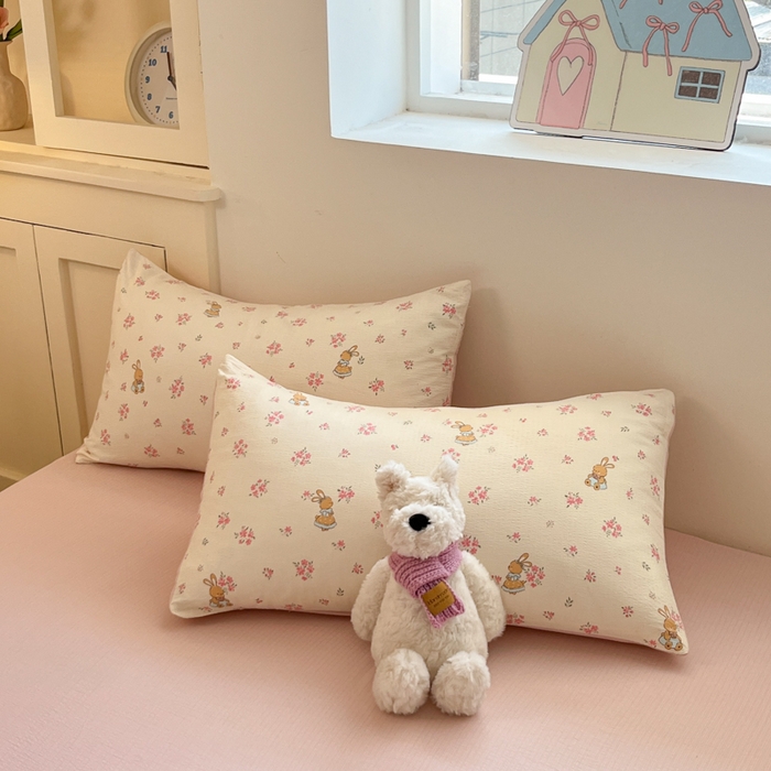 91家纺网 家纺一手货源 找家纺 （总）大彩家居 2025新款水洗皱皱纱大豆被春秋被冬被被子被芯