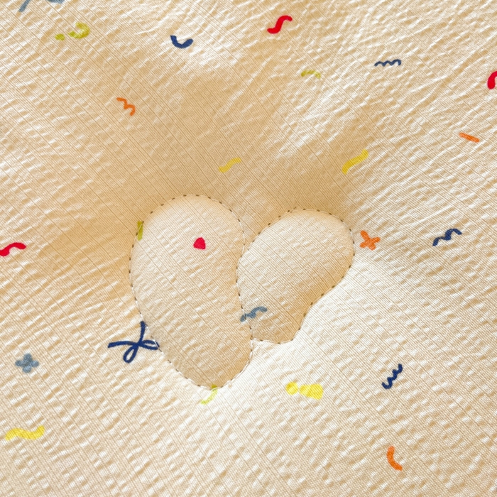 91家纺网 家纺一手货源 找家纺 大彩家居 2025新款水洗皱皱纱大豆被春秋被冬被 缤纷世界